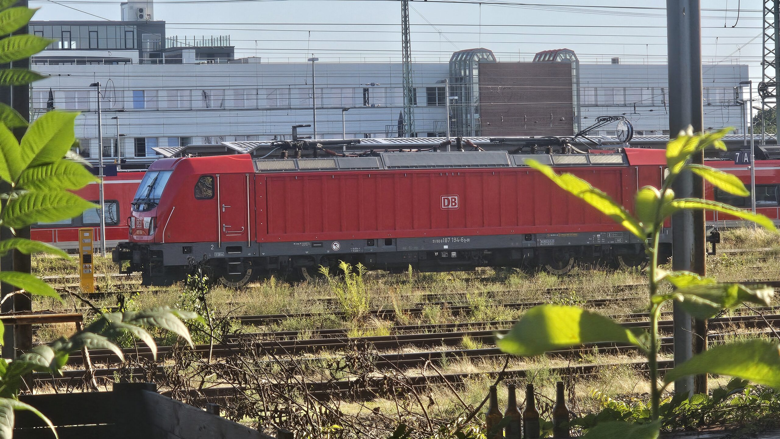 Deutsche Bahn Lok DB im Cottbus Hbf