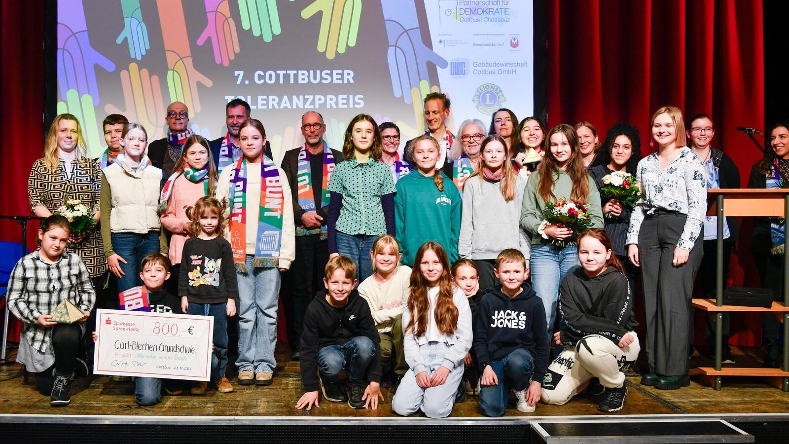 Foto vom 7. Toleranzpreis in Cottbus