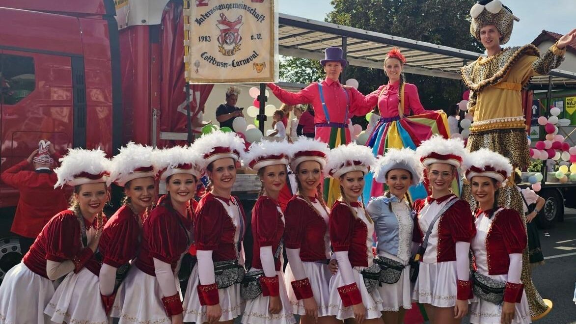 Funkenmariechen Feiern in Polen Städtepartnerschaft