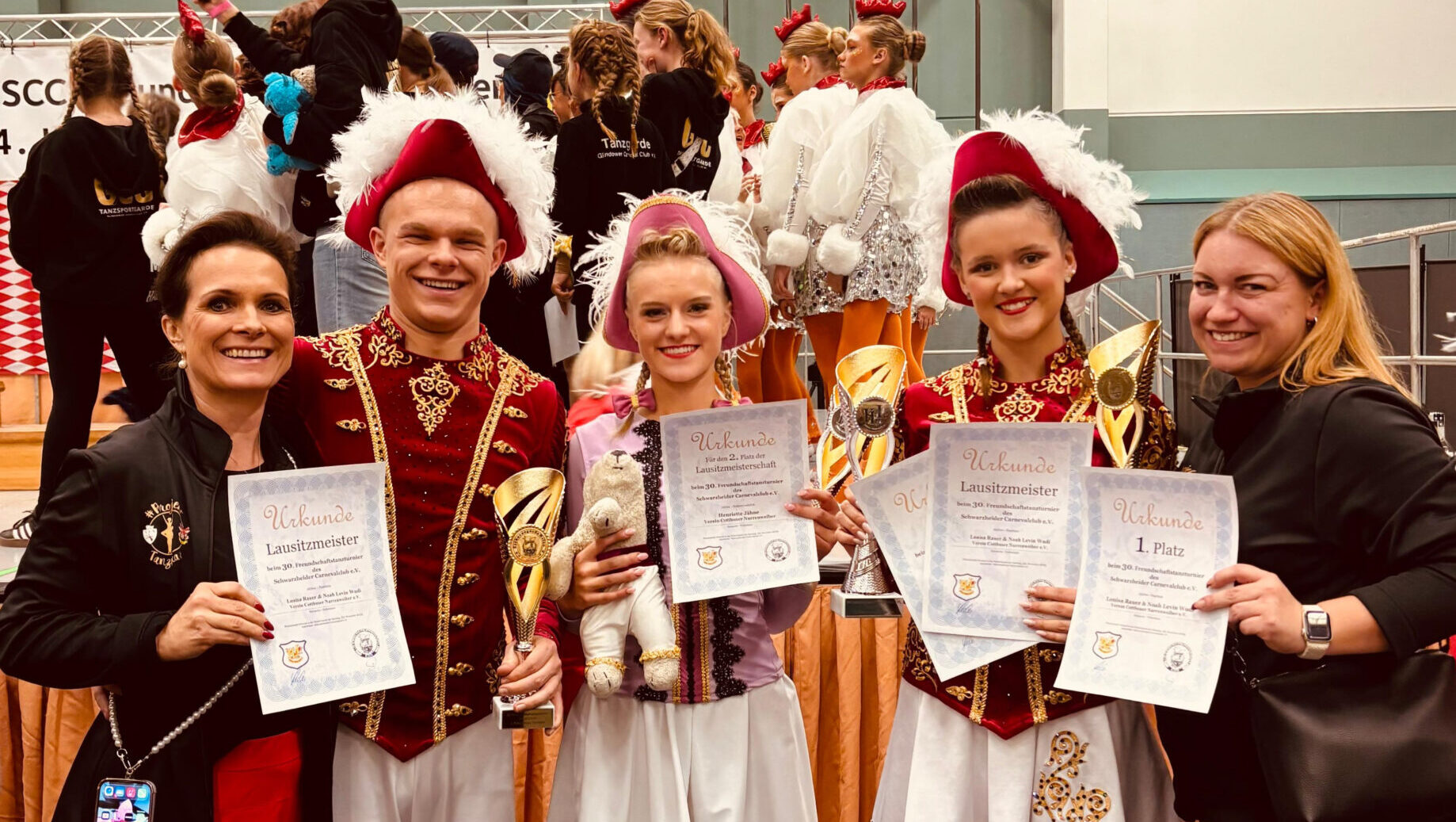 Tanz-Duo holt Meistertitel – Cottbus feiert Karnevalserfolg in Ortrand