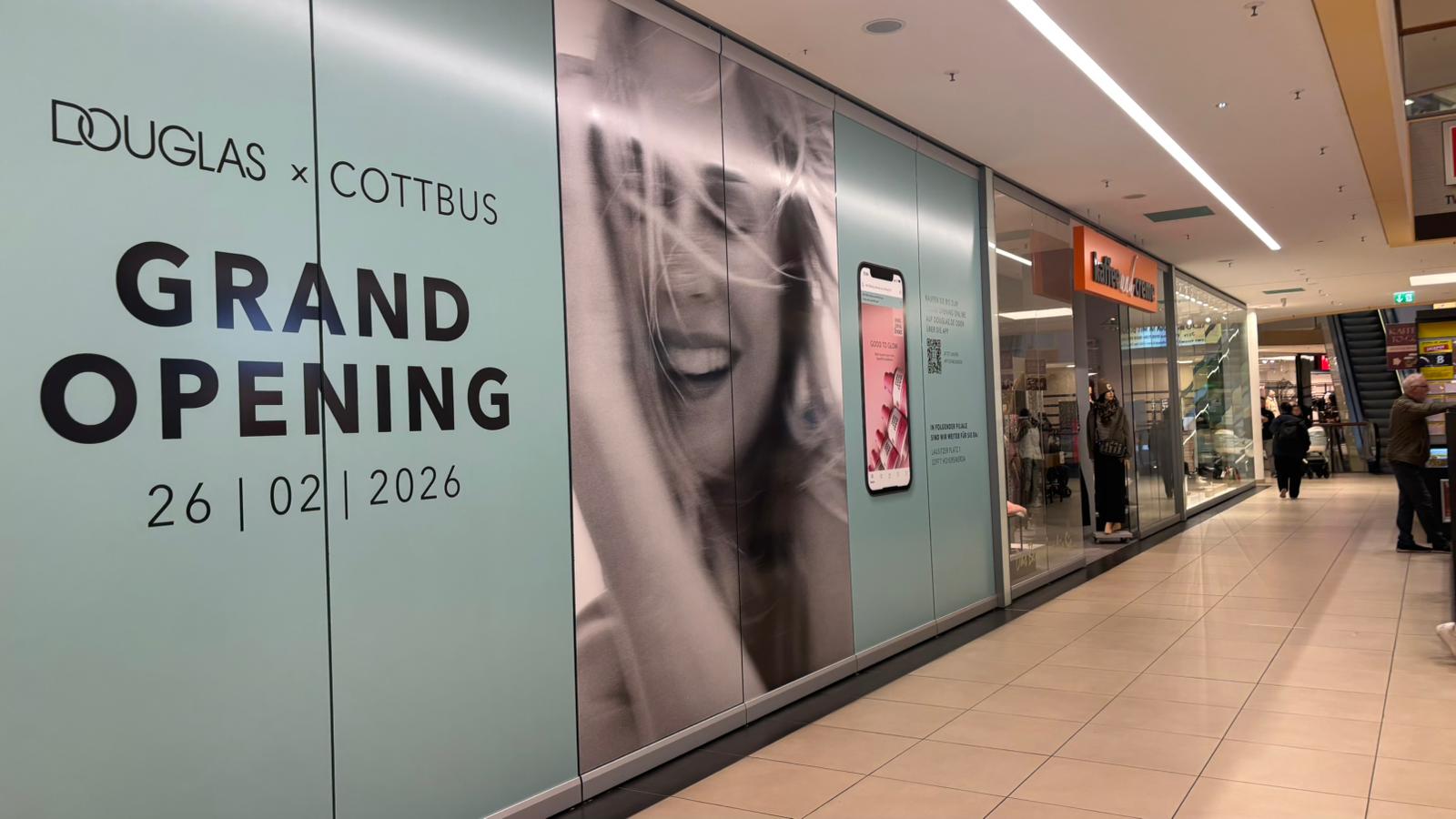 Douglas zieht ins Blechen Carré Cottbus: Neuer Glanz für die City