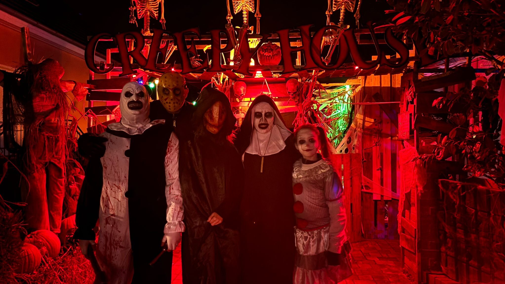 Cottbus gruselt sich: Über 500 Gäste im Cottbuser Creepy House