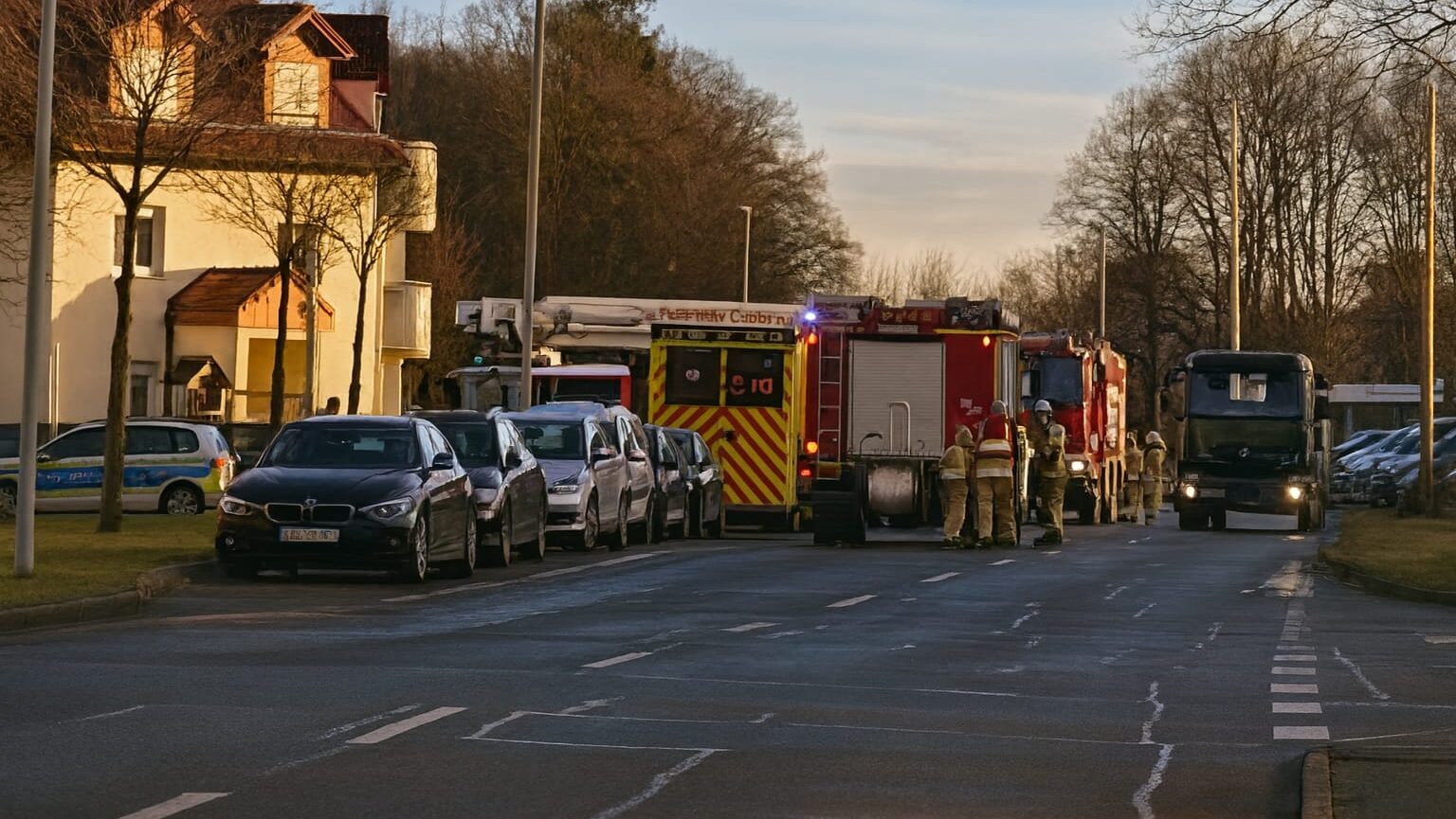 ellerbrand in Cottbuser Wohnhaus: Polizei ermittelt Brandursache