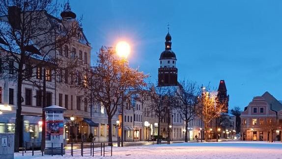 Cottbus im Schnee-Fieber: So glitzernd war die Stadt schon lange nicht mehr!