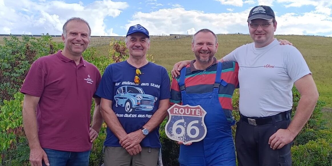 Cottbuser startet mit Trabant auf legendäre Route 66