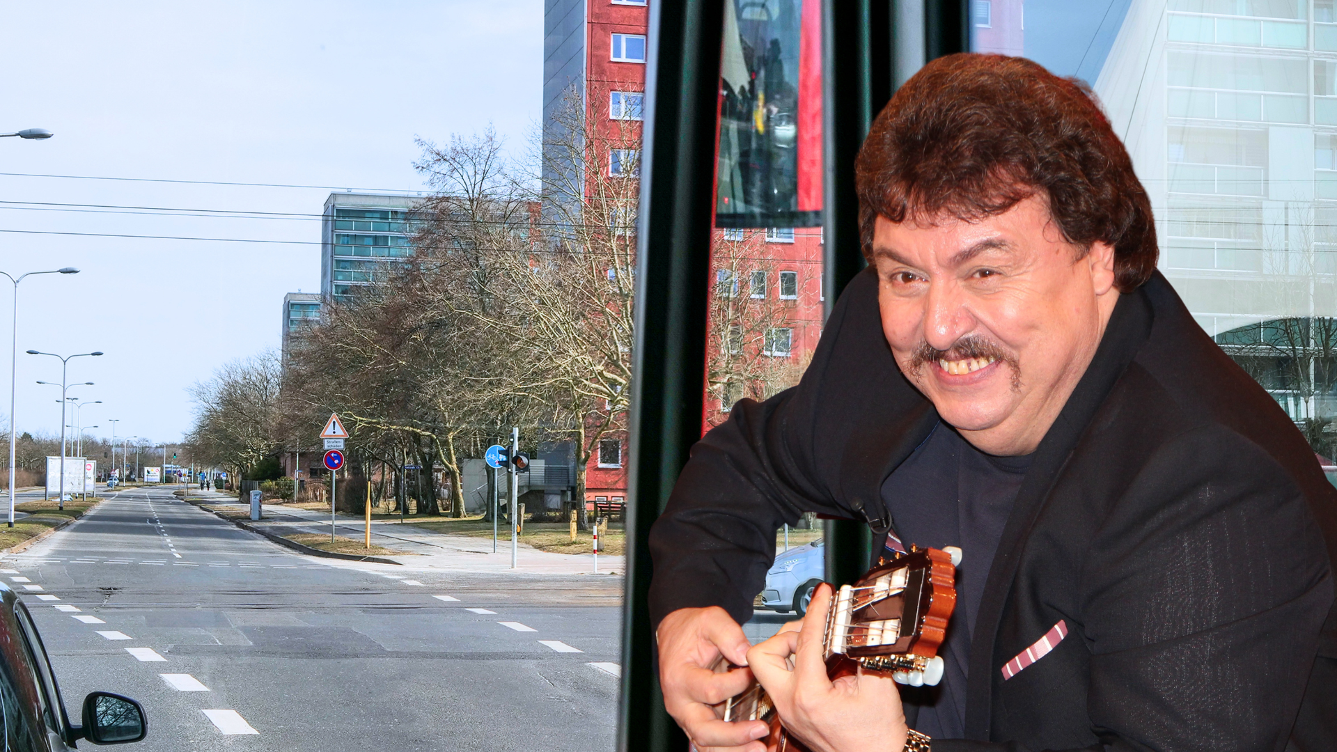 Achim Mentzel im Stadtmuseum Cottbus -Foto © Ingrid Hoberg und Udo Grimberg
