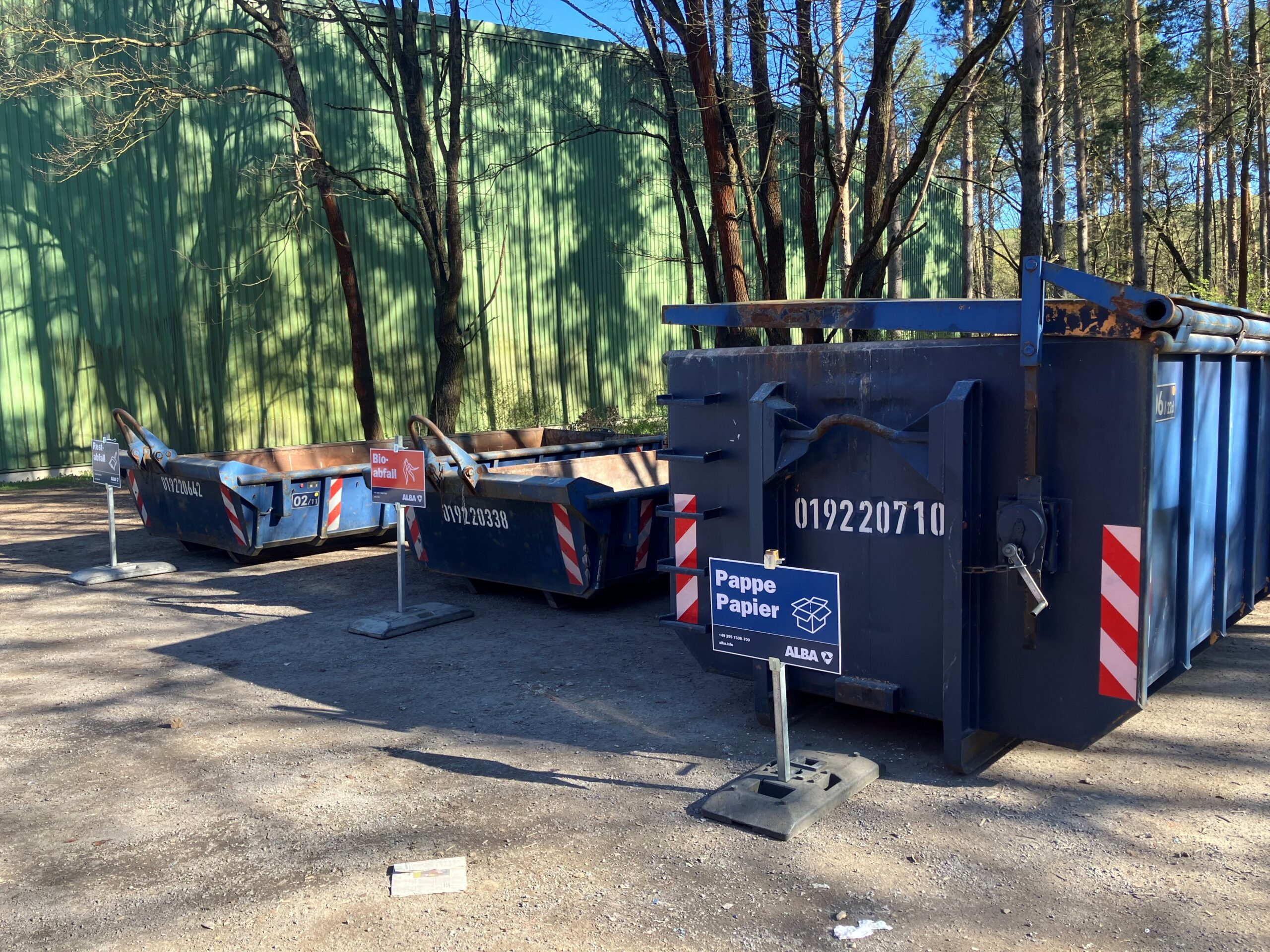 Entsorgungszentrum der ALBA - Foto © Presse Stadt Cottbus/Chóśebuz