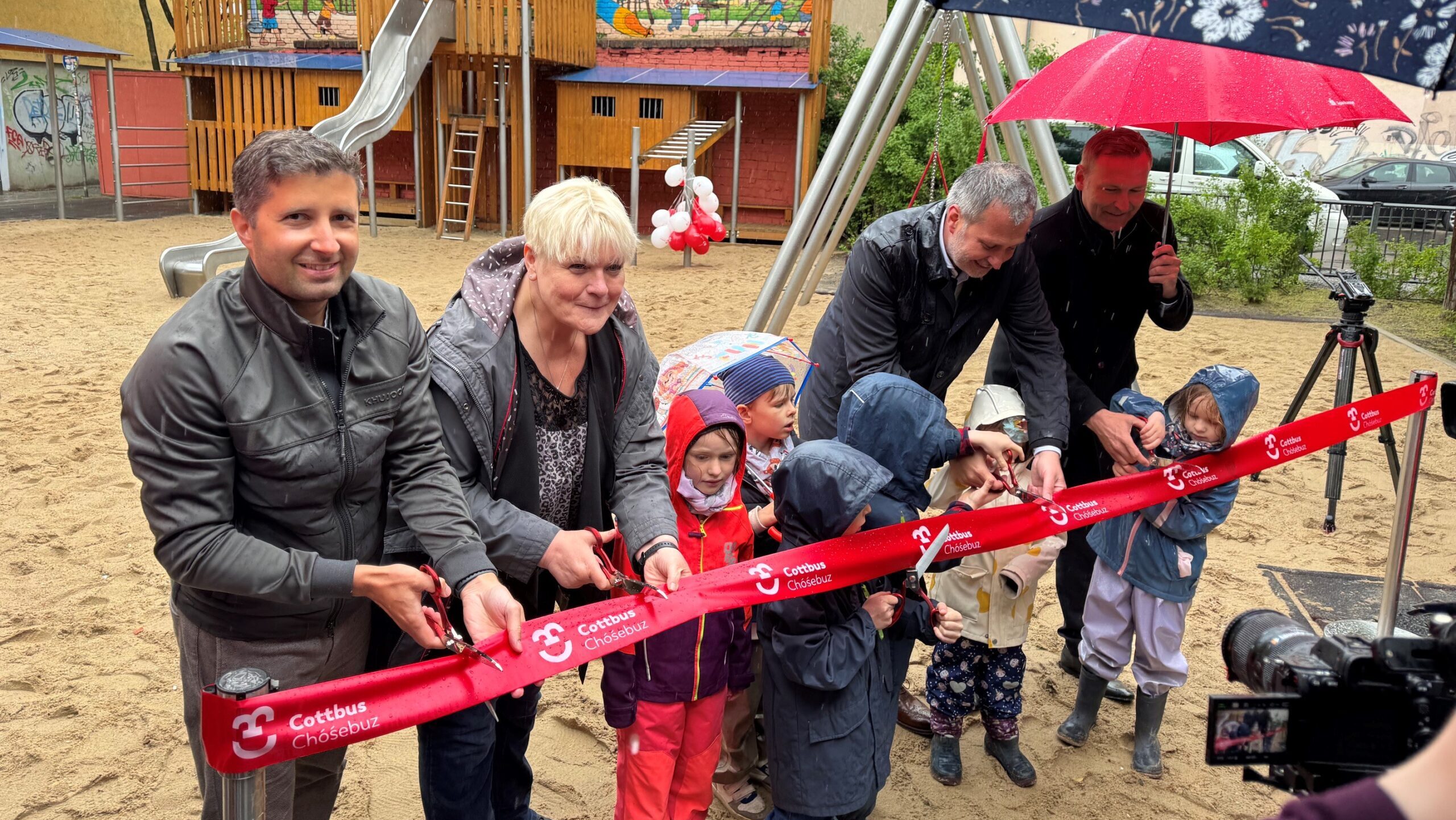 Alter-Neuer Weltspielplatz in Cottbus eröffnet