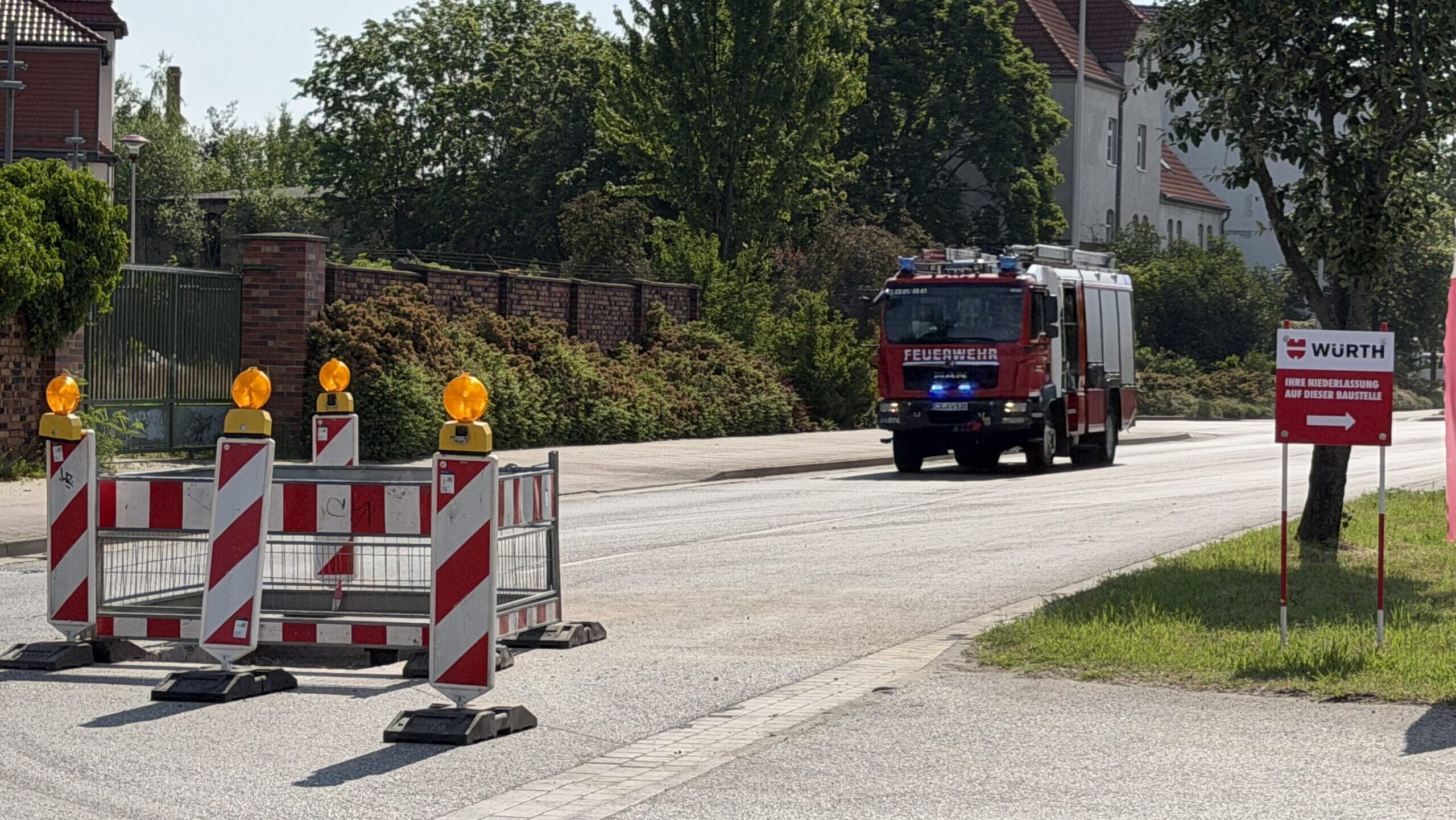 Alarm im neuen ICE-Werk: Feuerwehr trainiert den Ernstfall