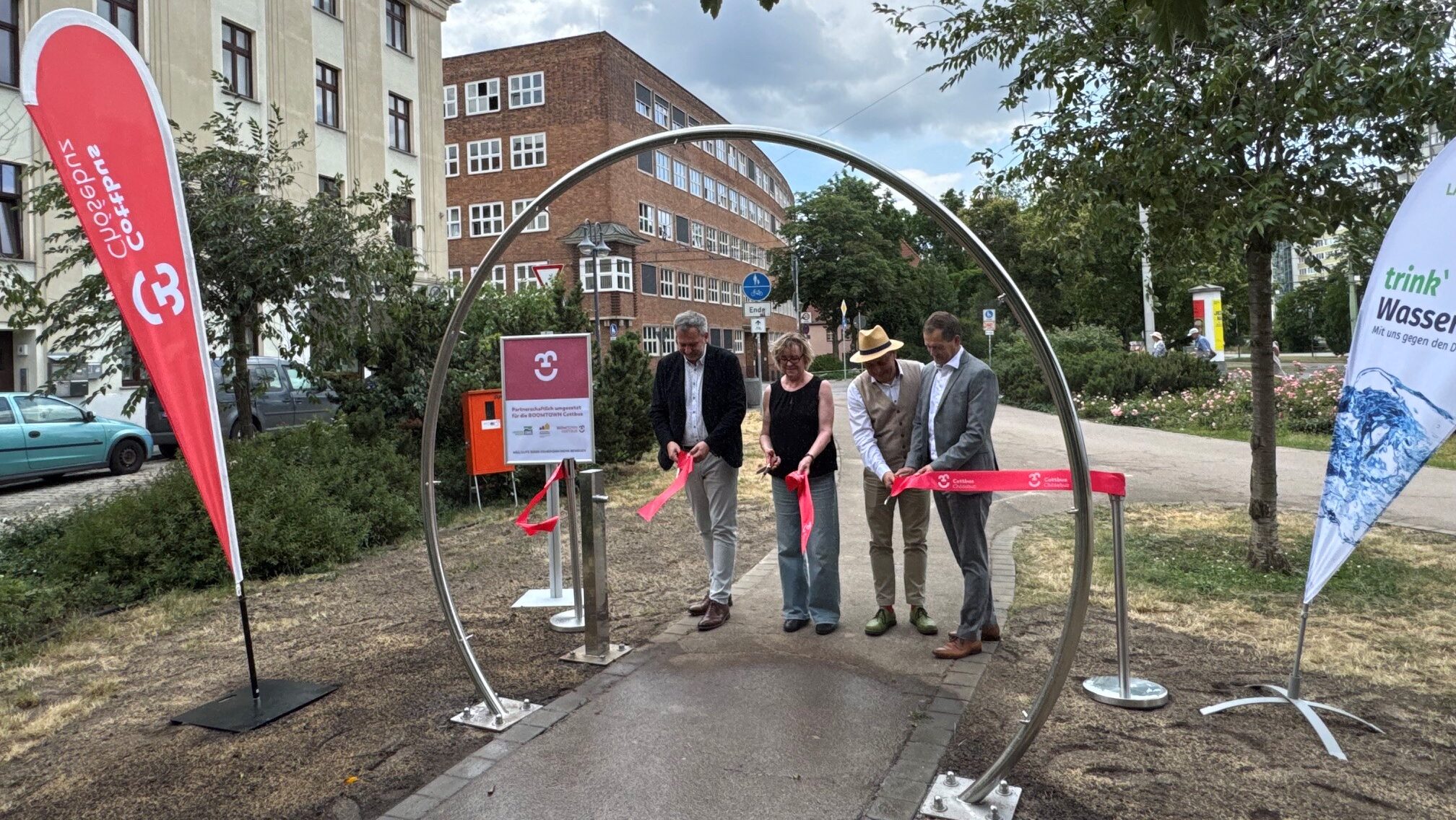 Cottbus bekommt seine erste kostenlose Outdoor-Klimaanlage