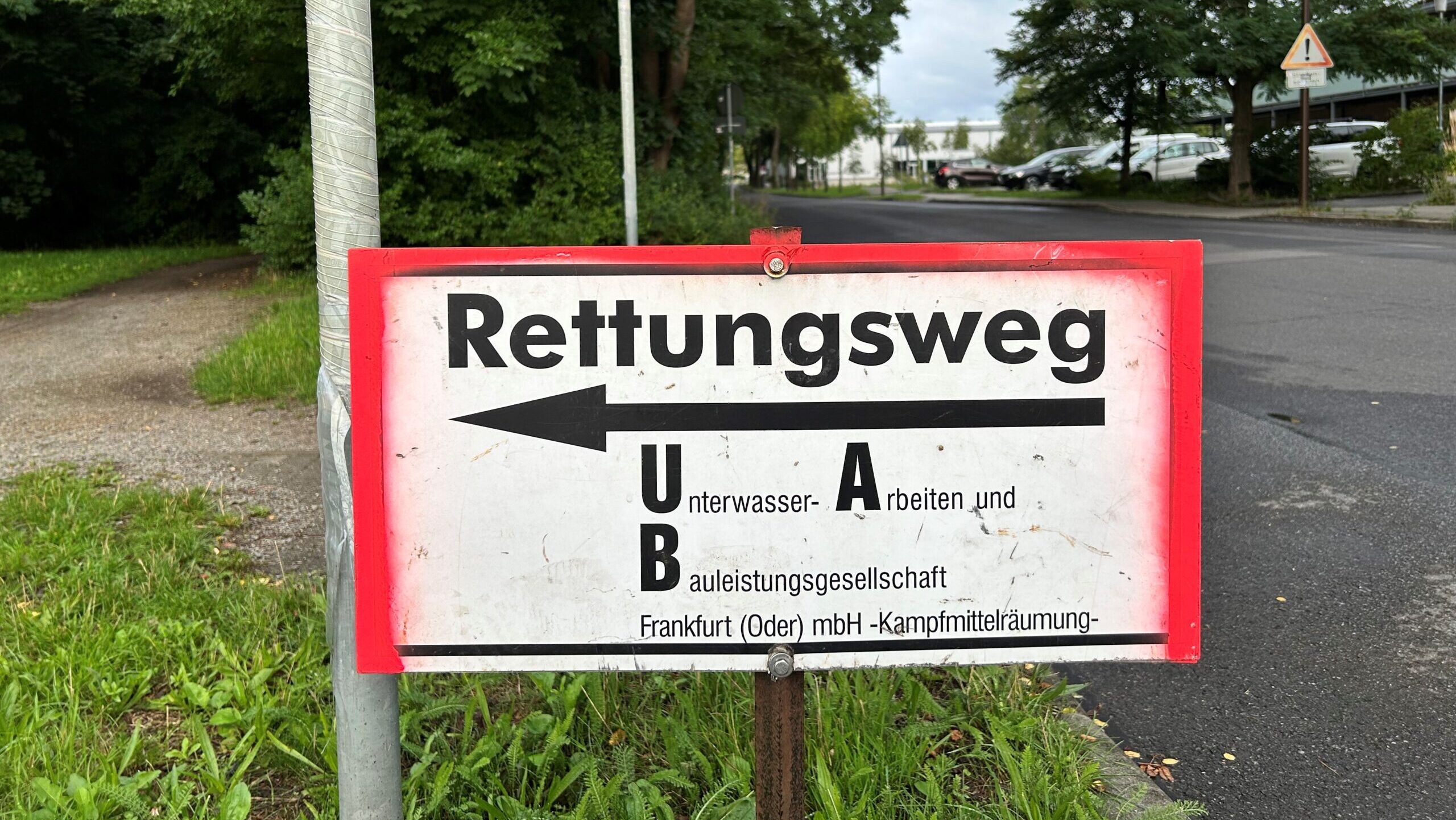 Madlower Schluchten gesperrt - Suche nach Kampfmitteln beginnt
